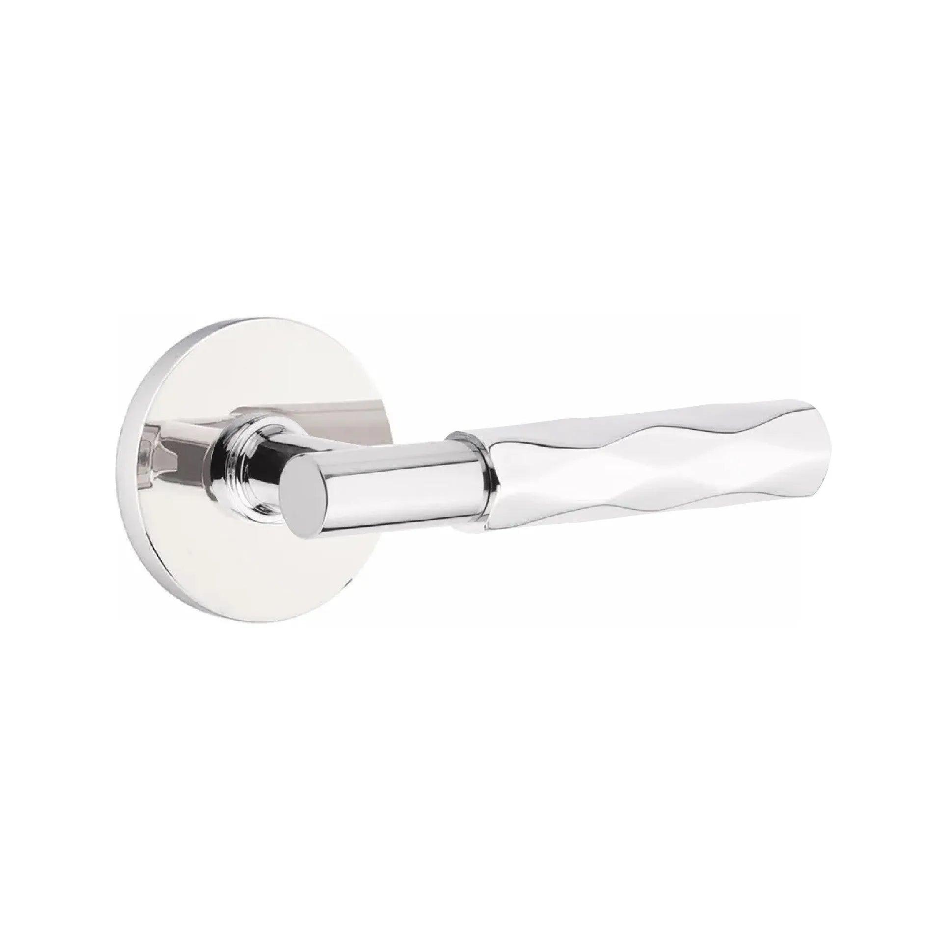 Emtek Select T-Bar Tribeca Lever with Disk Rosette 