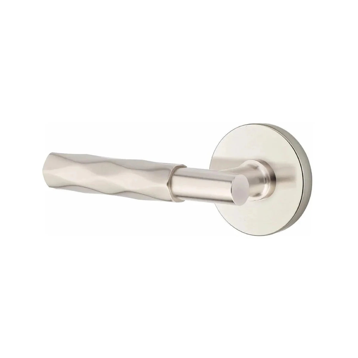 Emtek Select T-Bar Tribeca Lever with Disk Rosette Satin Nickel