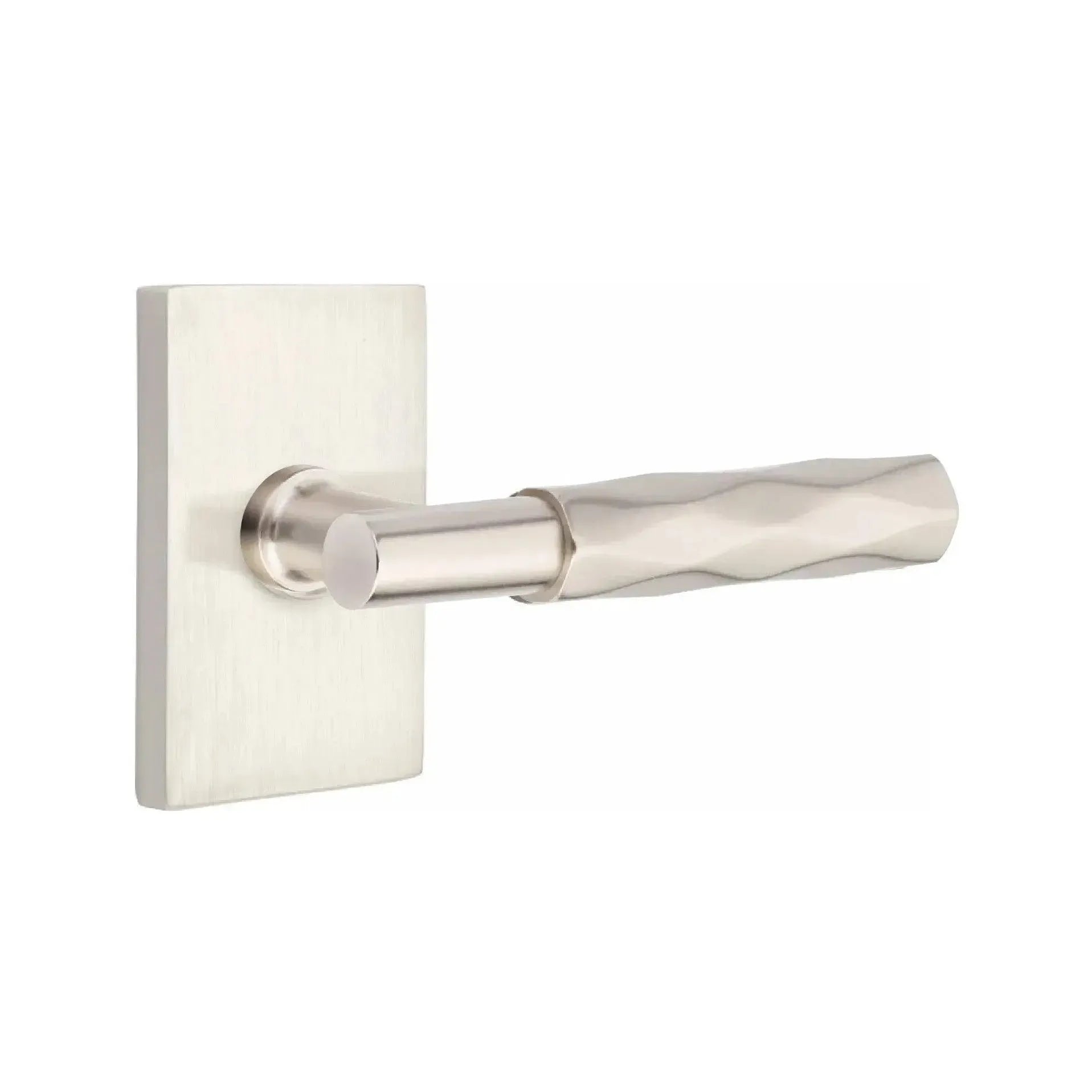 EmtekEmtek Select T-Bar Tribeca Lever with Modern Rectangular Rosette in 