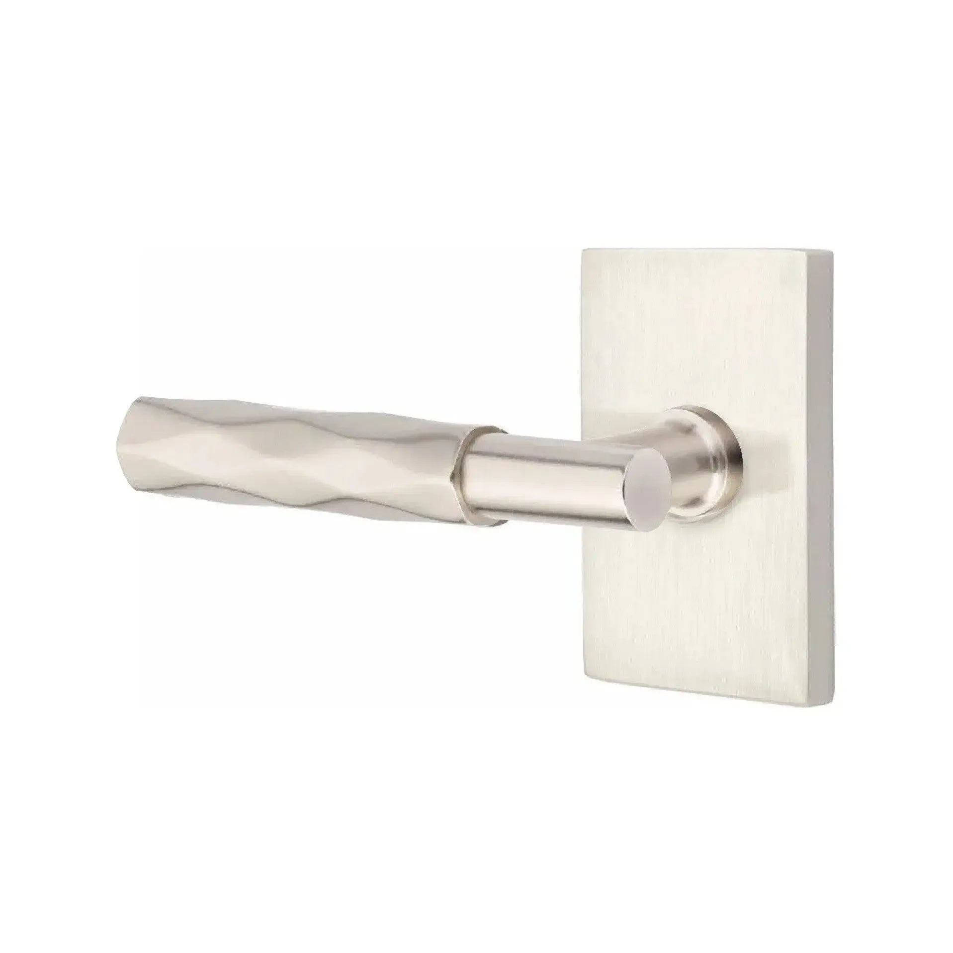 EmtekEmtek Select T-Bar Tribeca Lever with Modern Rectangular Rosette in 