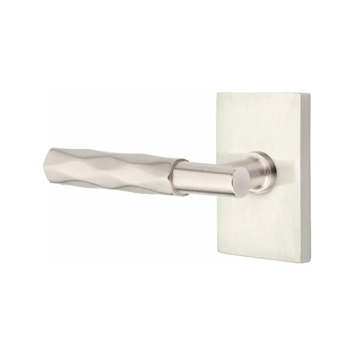 EmtekEmtek Select T-Bar Tribeca Lever with Modern Rectangular Rosette in 