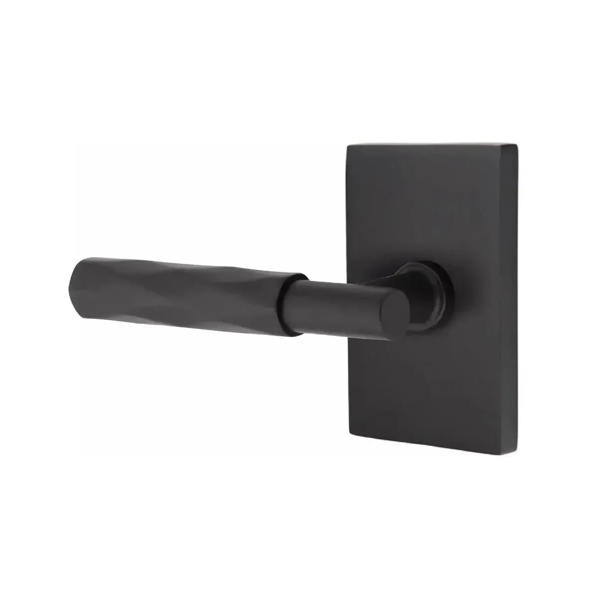 EmtekEmtek Select T-Bar Tribeca Lever with Modern Rectangular Rosette in 