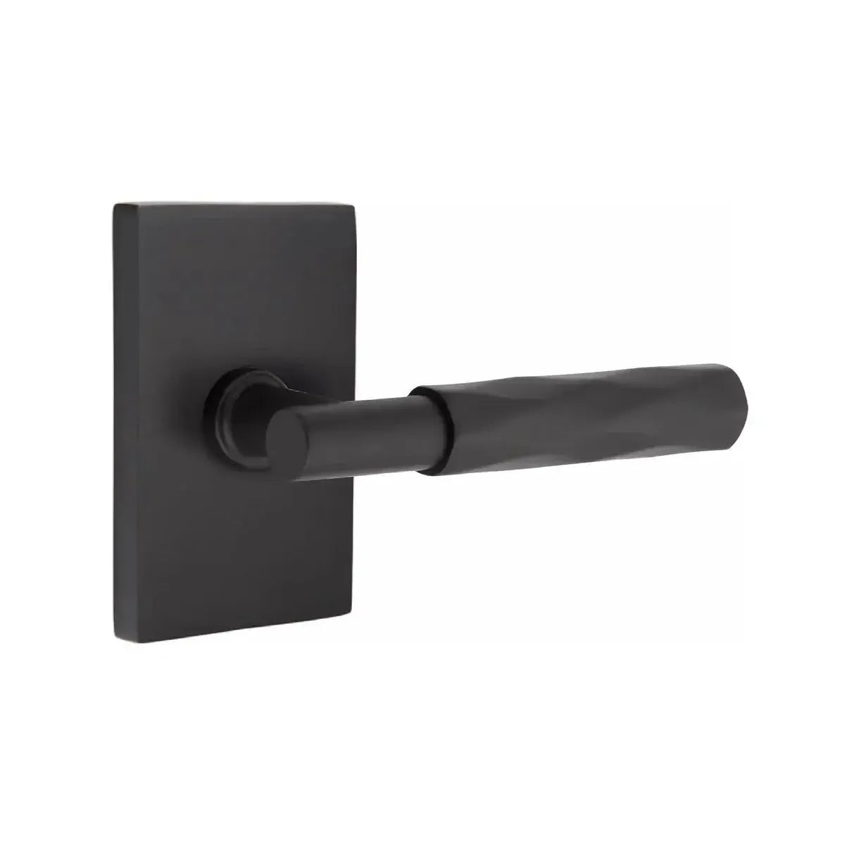 EmtekEmtek Select T-Bar Tribeca Lever with Modern Rectangular Rosette in 