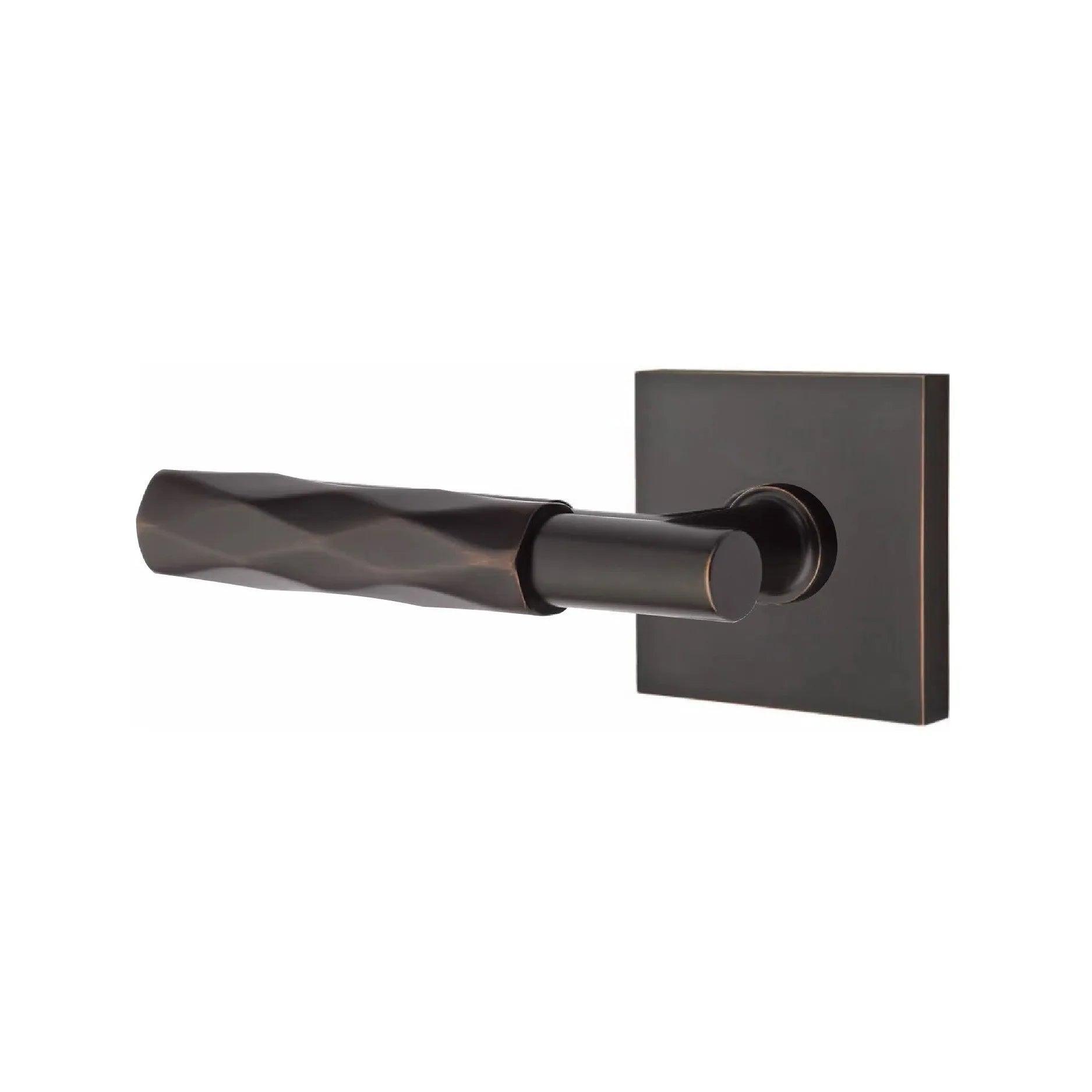 Emtek Select T-Bar Tribeca Lever with Square Rosette 