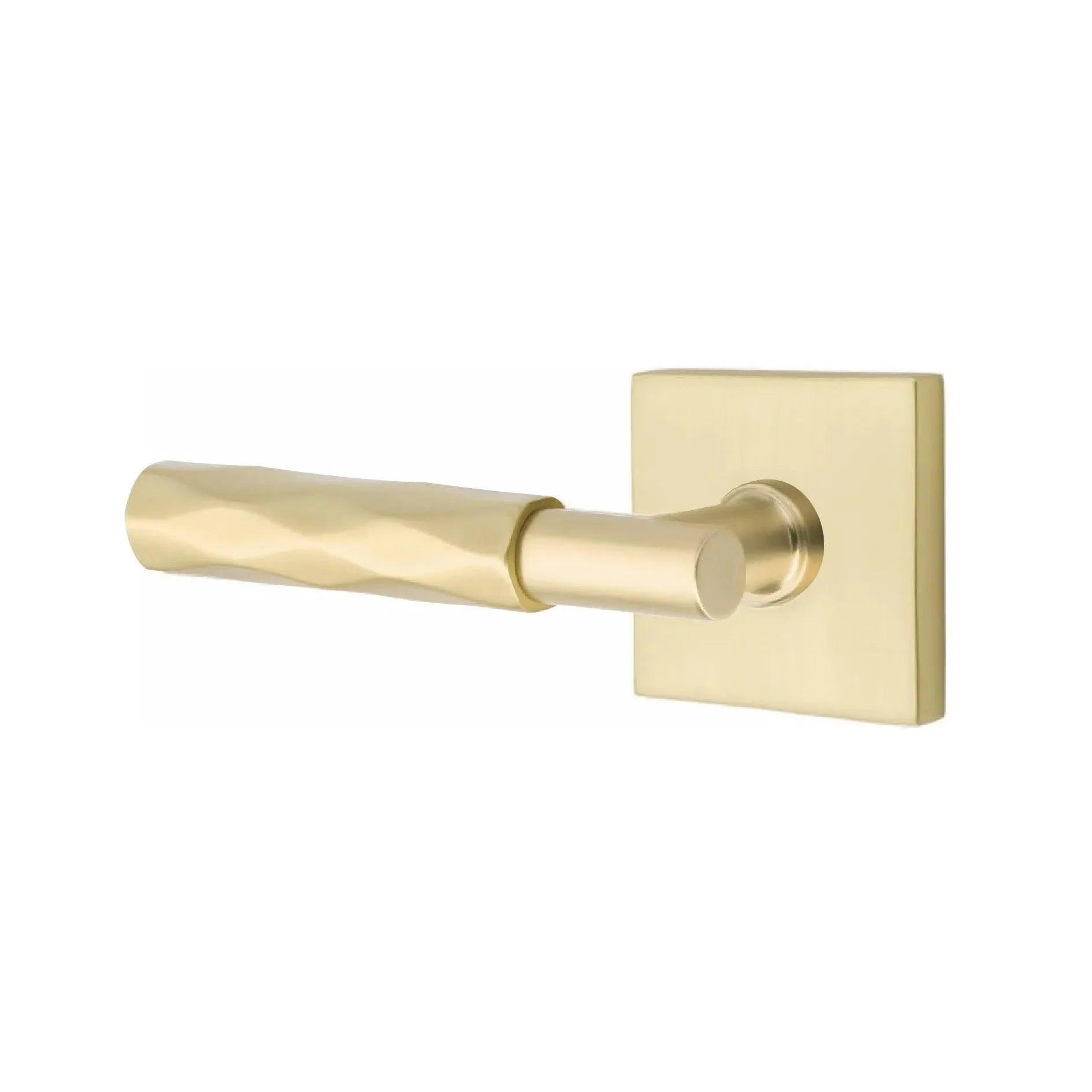 Emtek Select T-Bar Tribeca Lever with Square Rosette 