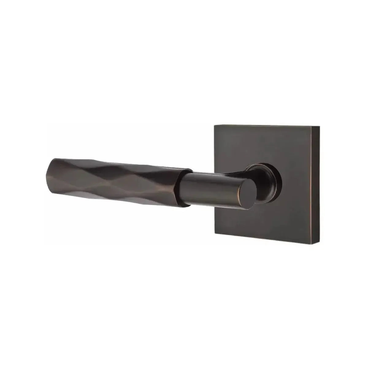EmtekEmtek Select T-Bar Tribeca Lever with Square Rosette in 