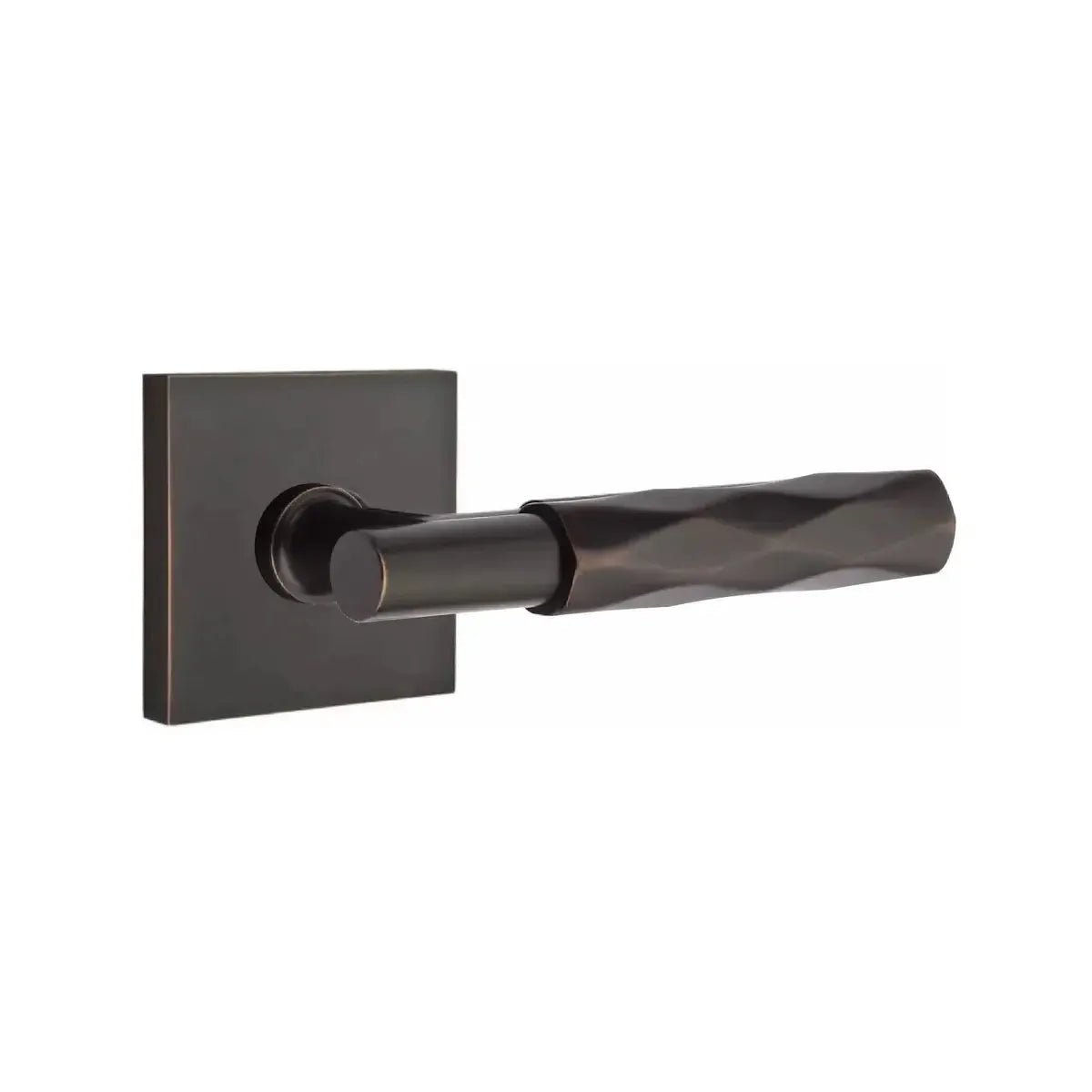 EmtekEmtek Select T-Bar Tribeca Lever with Square Rosette in 