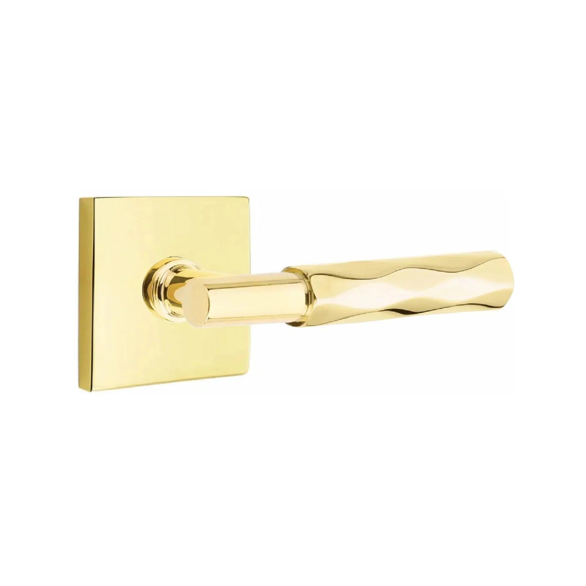 Emtek Select T-Bar Tribeca Lever with Square Rosette 