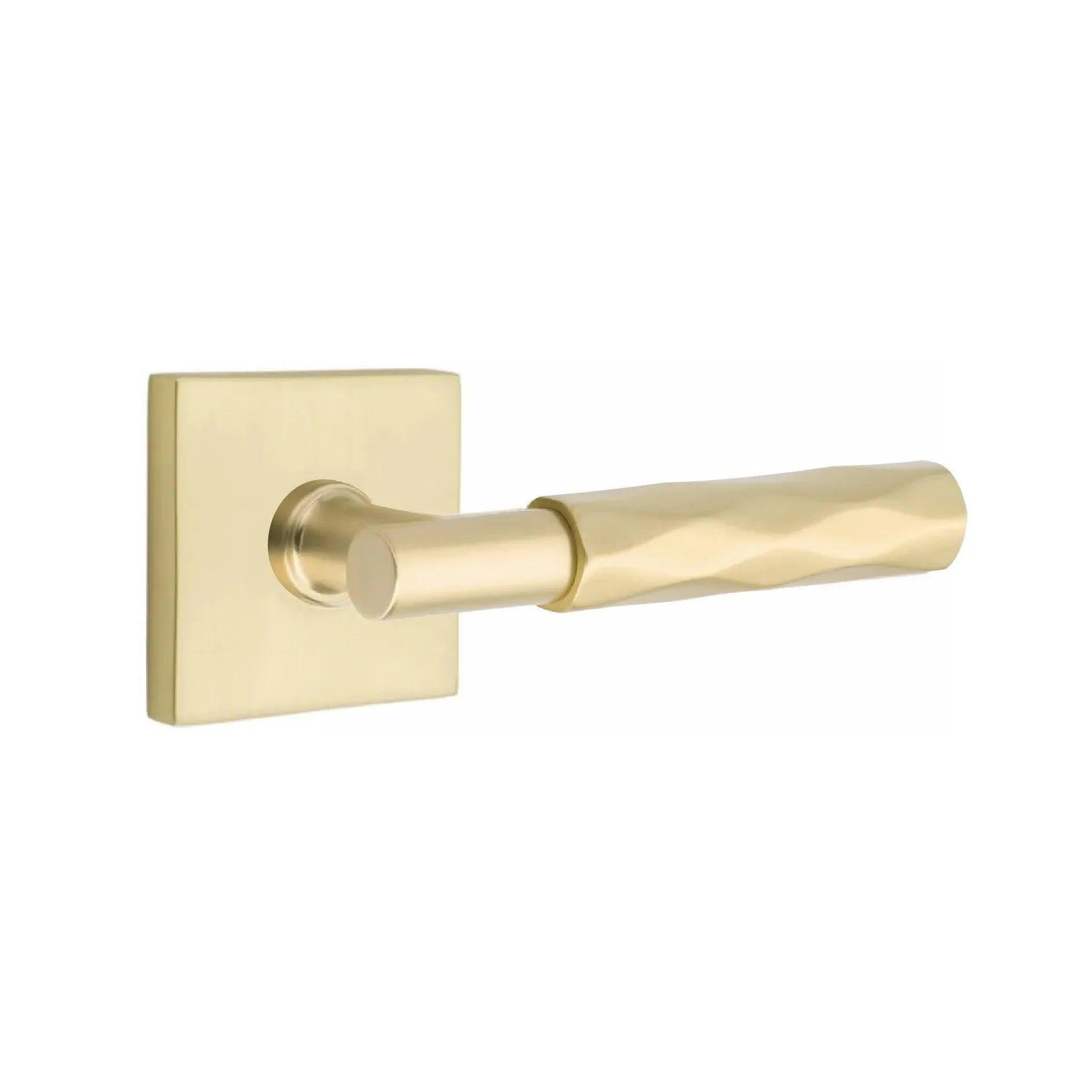 Emtek Select T-Bar Tribeca Lever with Square Rosette 