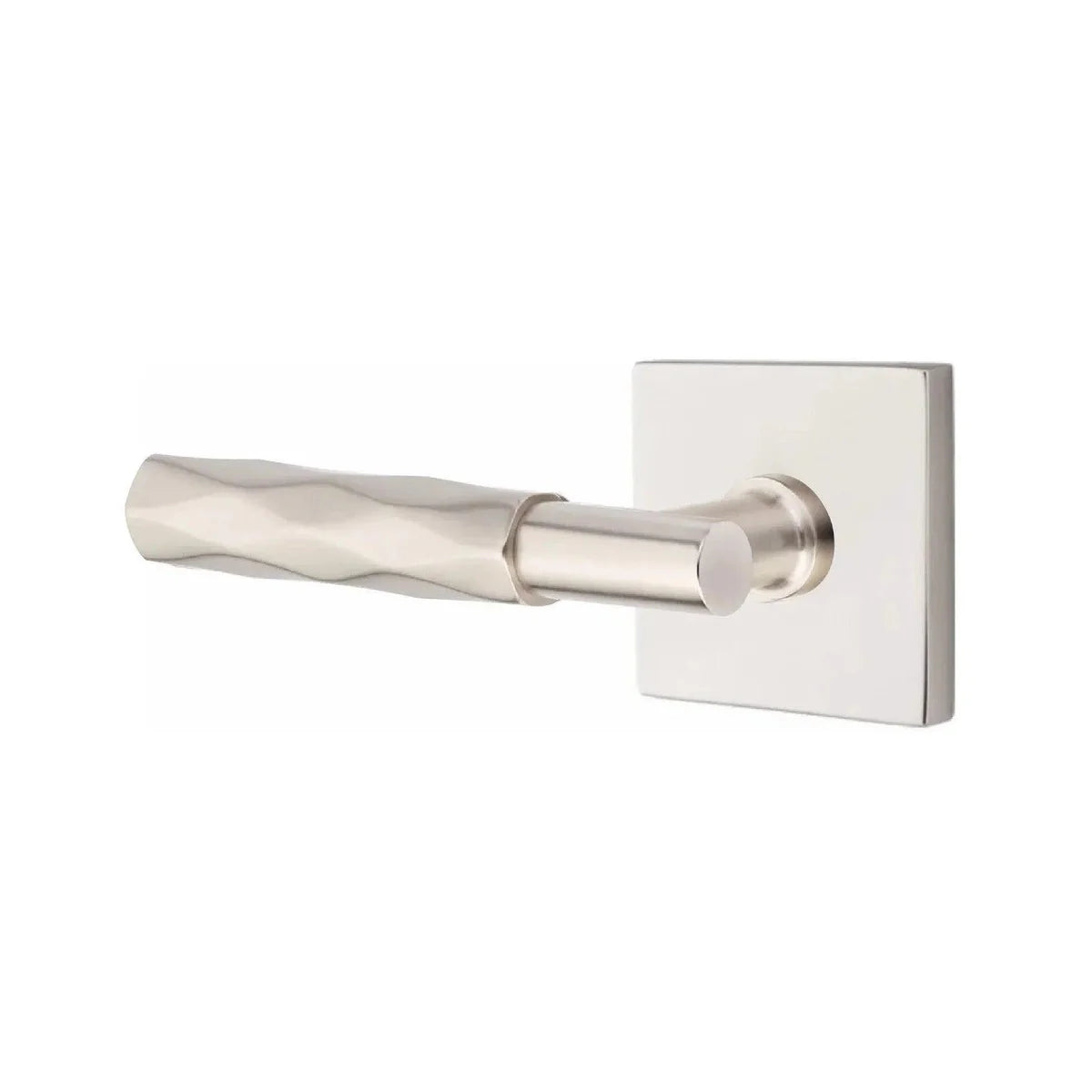 Emtek Select T-Bar Tribeca Lever with Square Rosette Satin Nickel