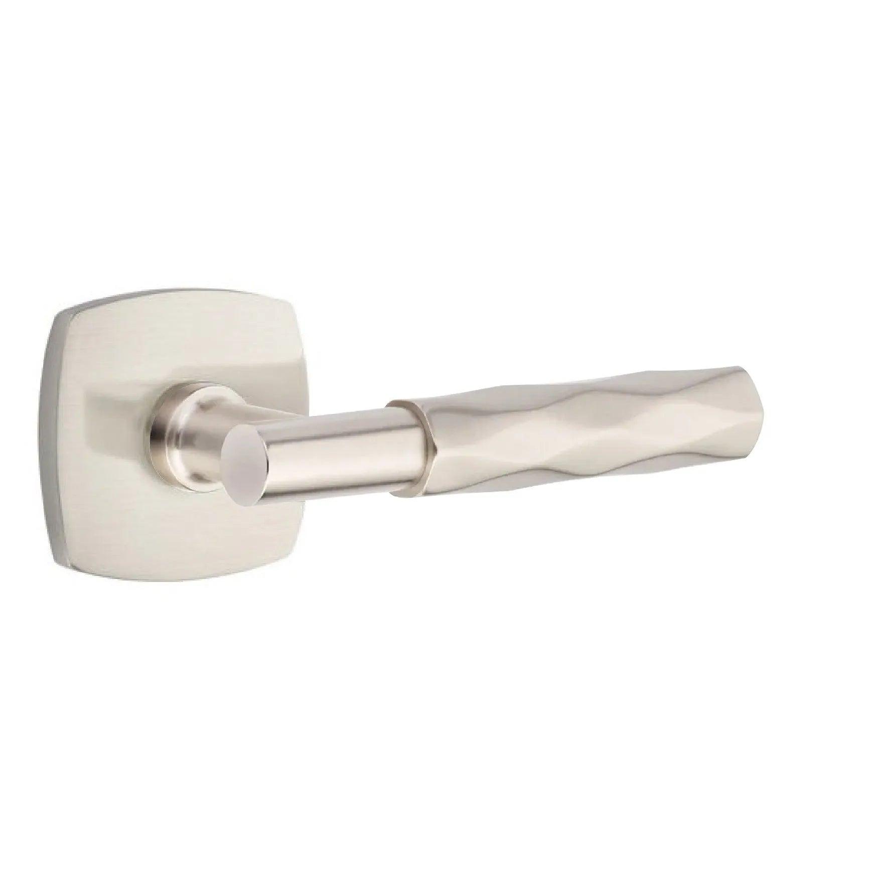 Emtek Select T-Bar Tribeca Lever with Urban Modern Rosette 