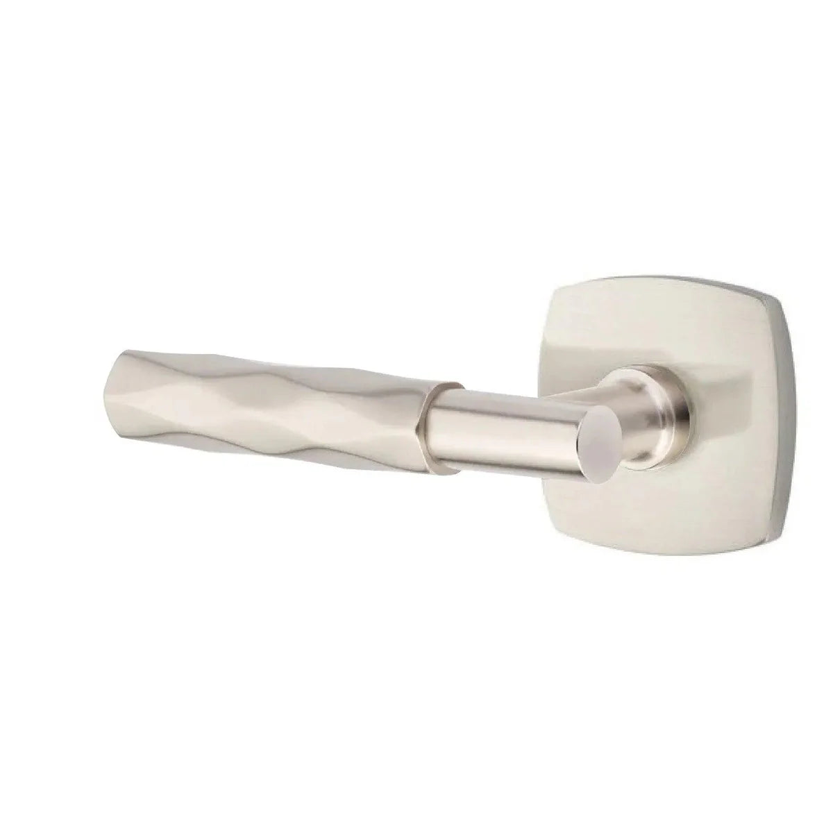 Emtek Select T-Bar Tribeca Lever with Urban Modern Rosette Satin Nickel