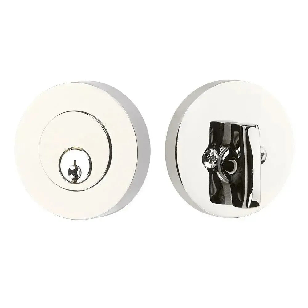 EmtekEmtek Single Cylinder Modern Disc Deadbolt in 