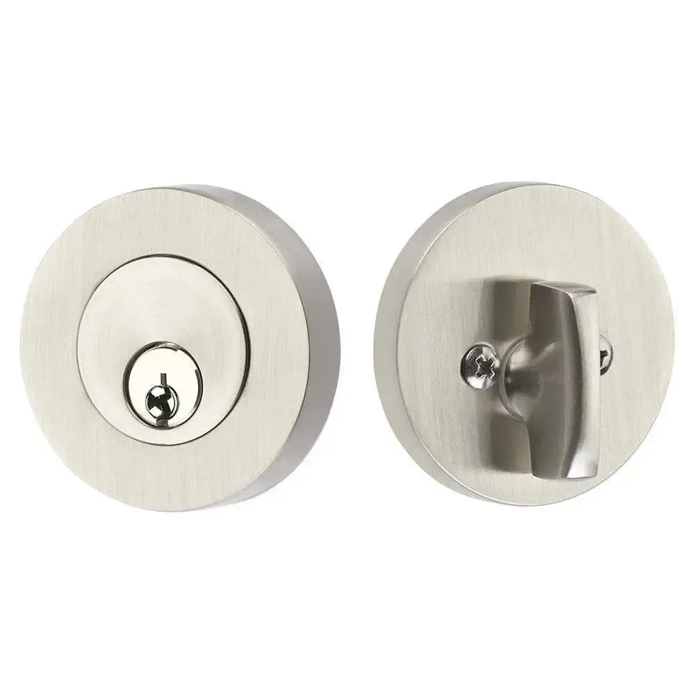 EmtekEmtek Single Cylinder Modern Disc Deadbolt in 