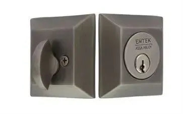 EmtekEmtek Single Cylinder Quincy Keyed Deadbolt in 