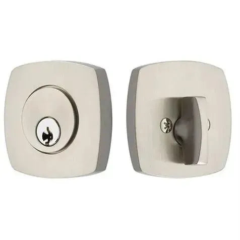 EmtekEmtek Single Cylinder Urban Modern Keyed Deadbolt in 