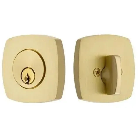 EmtekEmtek Single Cylinder Urban Modern Keyed Deadbolt in 