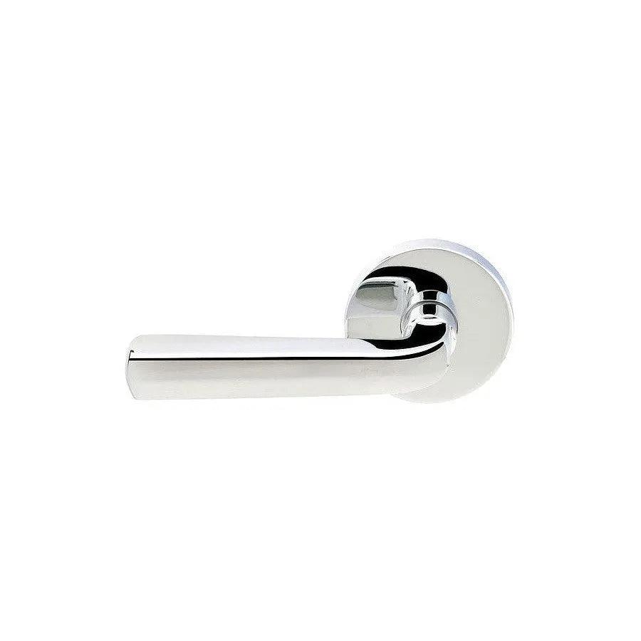 Emtek Sion Lever With Disk Rosette Polished Chrome