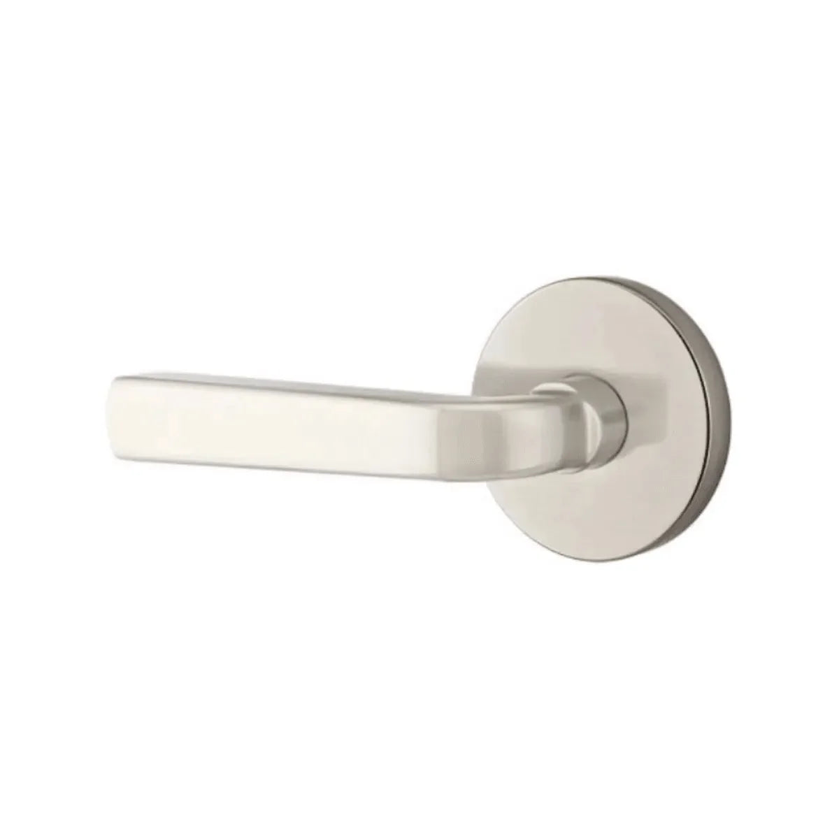 Emtek Sion Lever With Disk Rosette Satin Nickel