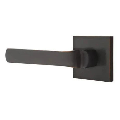 Emtek Spencer Lever With Square Rosette Oil Rubbed Bronze