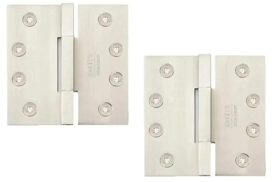 EmtekEmtek Square Barrel Heavy Duty Solid Brass Hinge 4" x 4" in 