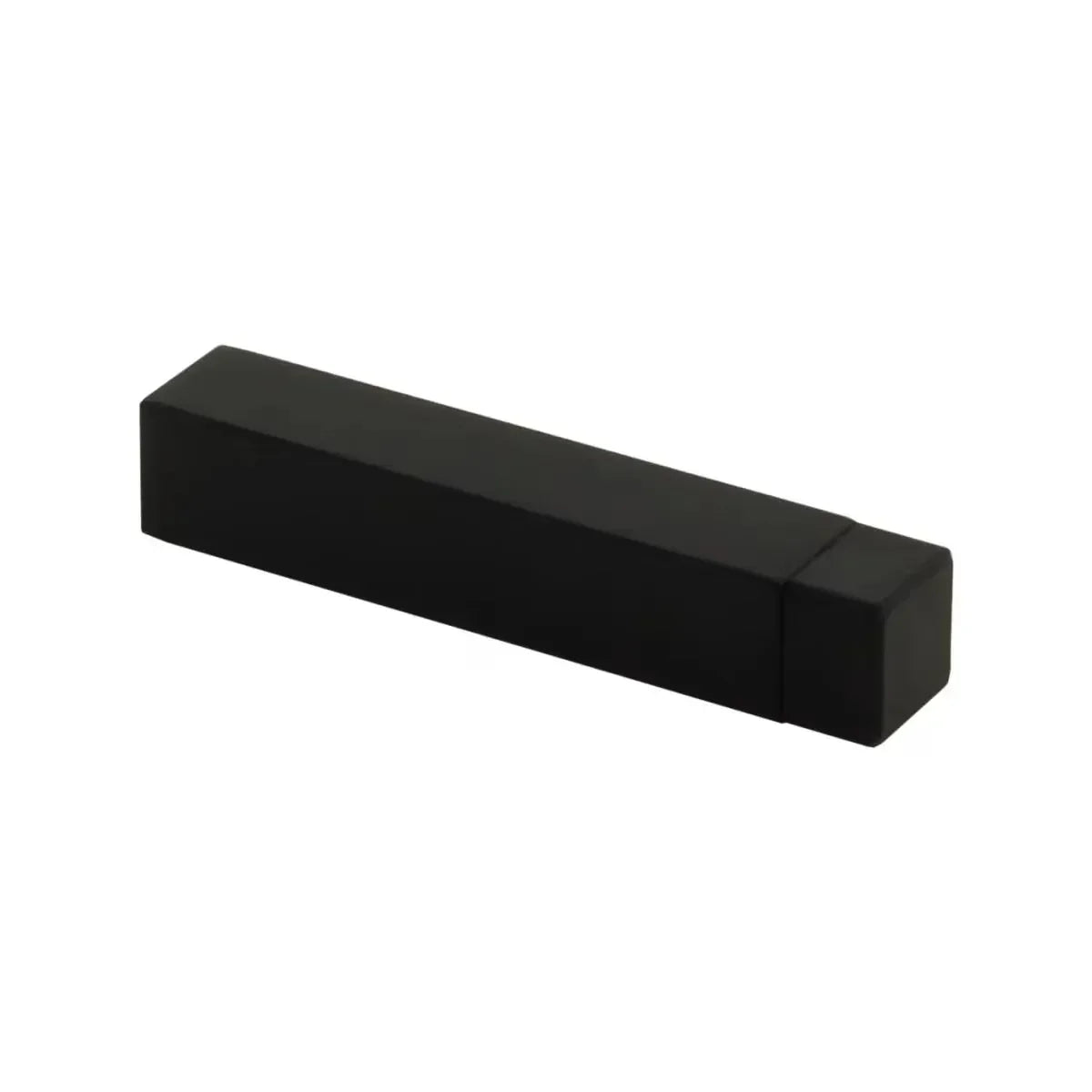 Emtek Square Baseboard Door Bumper Flat Black