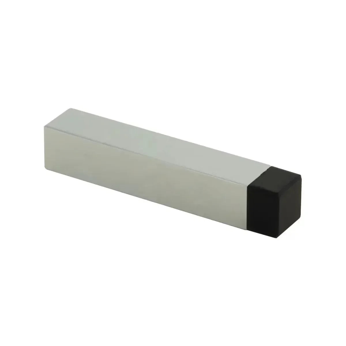 Emtek Square Baseboard Door Bumper Polished Chrome