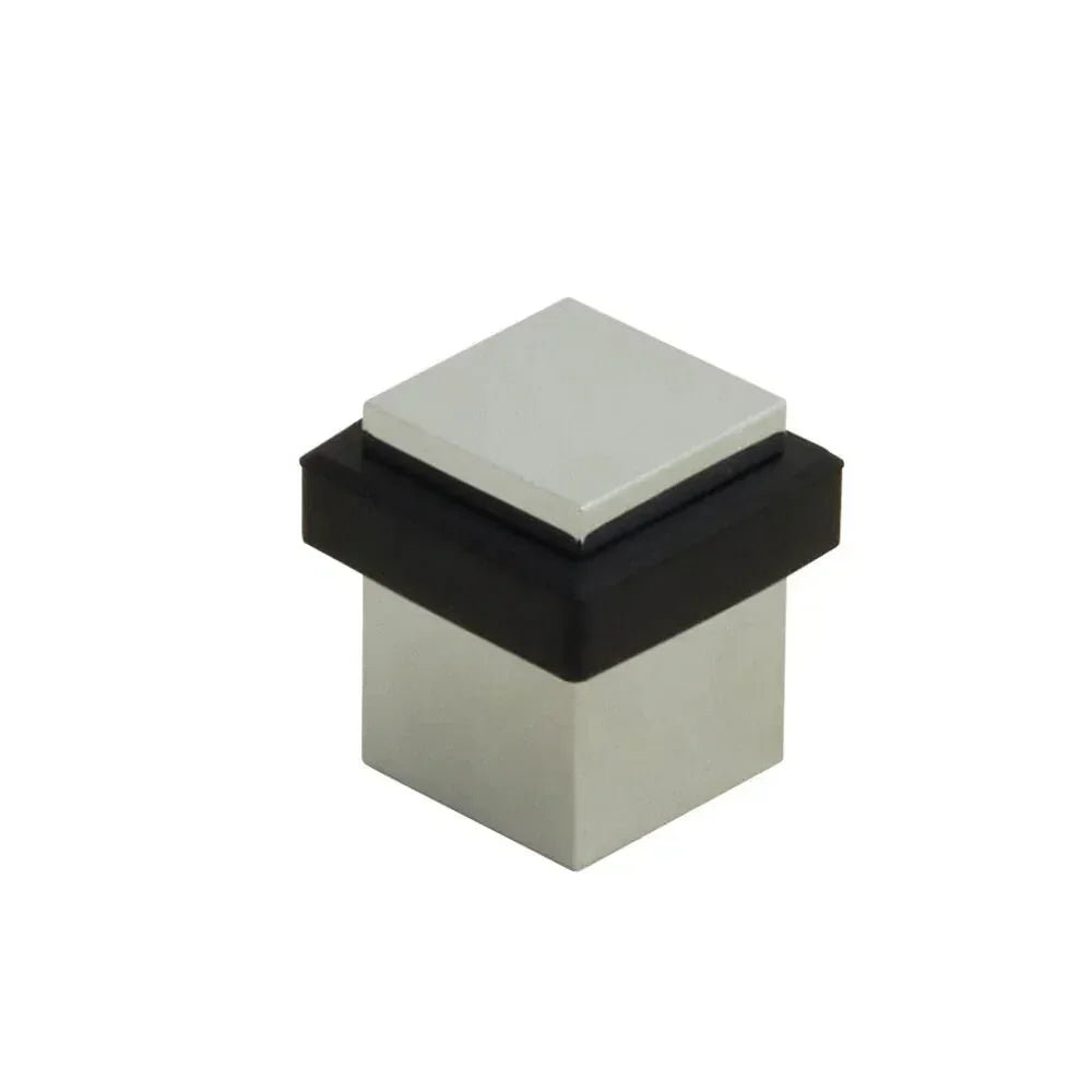 Emtek Square Floor Bumper Door Stop Polished Chrome