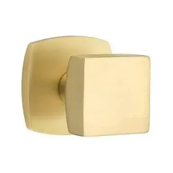 EmtekEmtek Square Knob with Urban Modern Rosette in 