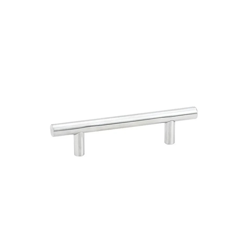 The Emtek Stainless Steel Bar Cabinet Pull, 36" Center to Center in Brushed Stainless Steel finish