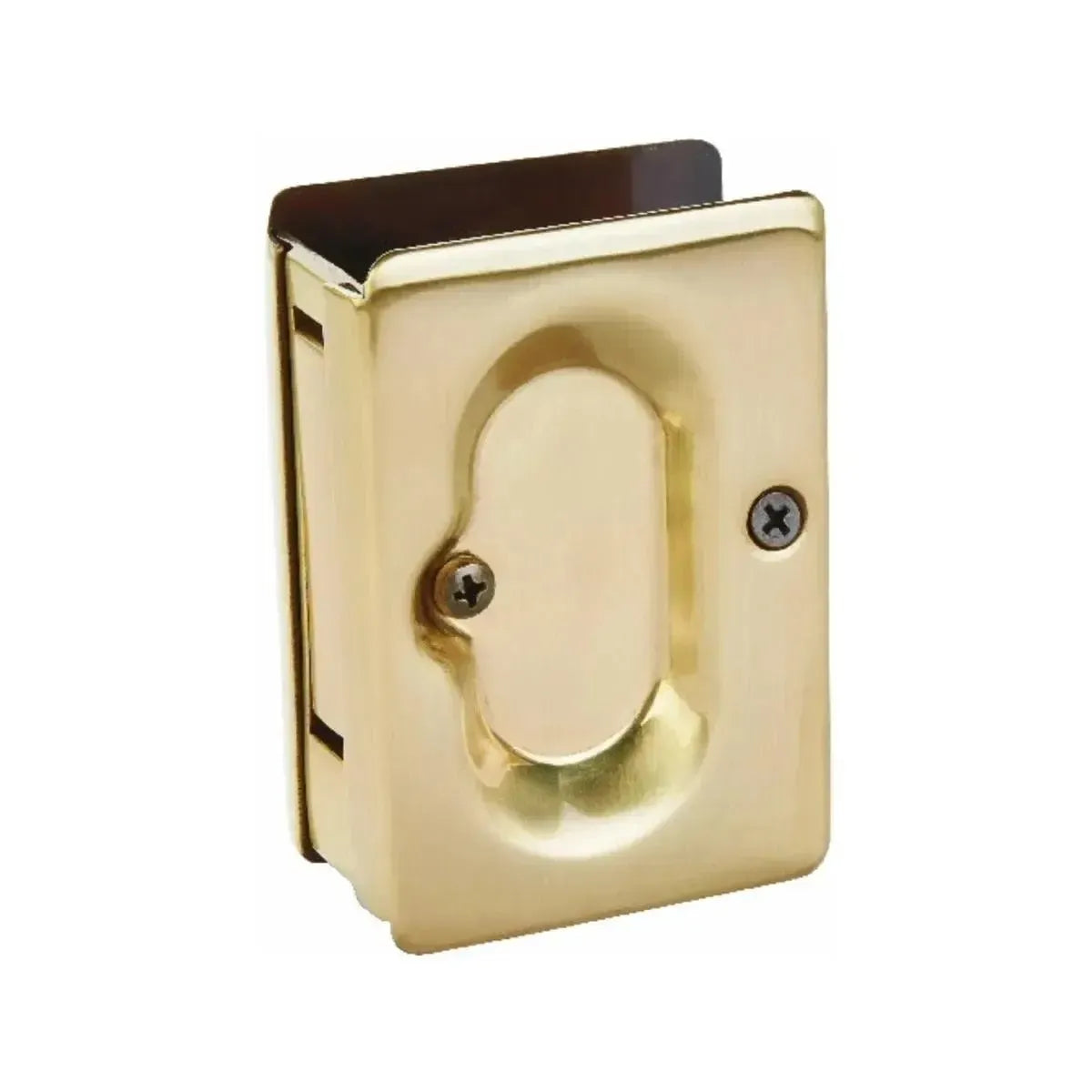 Emtek Standard Pocket Door Lock in French Antique finish