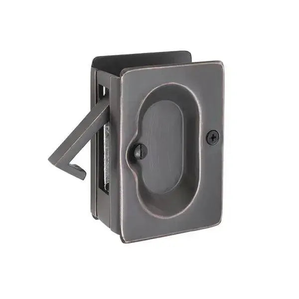 Emtek Standard Pocket Door Lock in Oil Rubbed Bronze finish