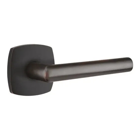 Emtek Stuttgart Lever With Urban Modern Rosette Oil Rubbed Bronze