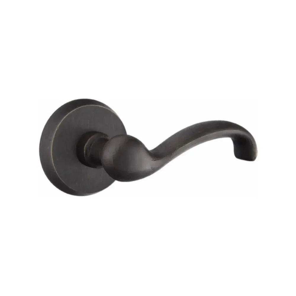 Emtek Teton Lever With #2 Rosette Medium Bronze Patina