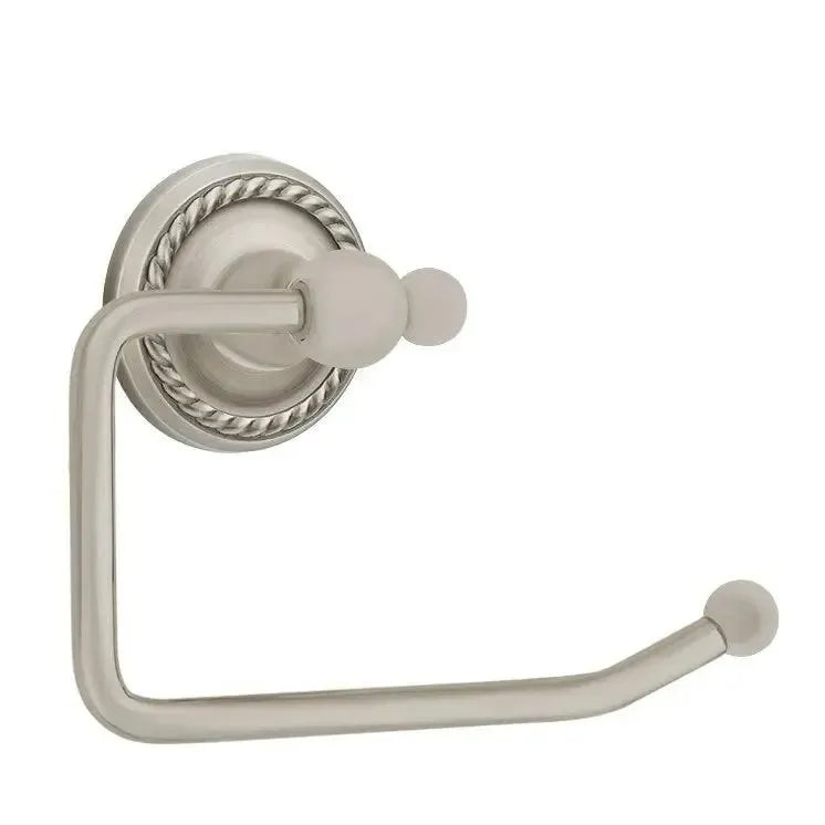 EmtekEmtek Traditional Brass Paper Holder - Bar Style with Rope Rosette in 