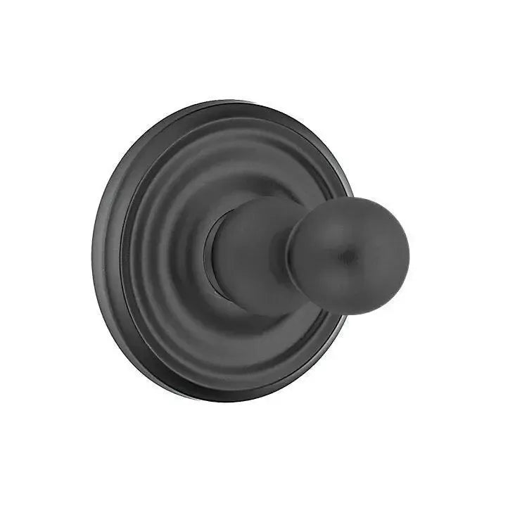 EmtekEmtek Traditional Brass Single Robe Hook With Small Regular Rosette in 