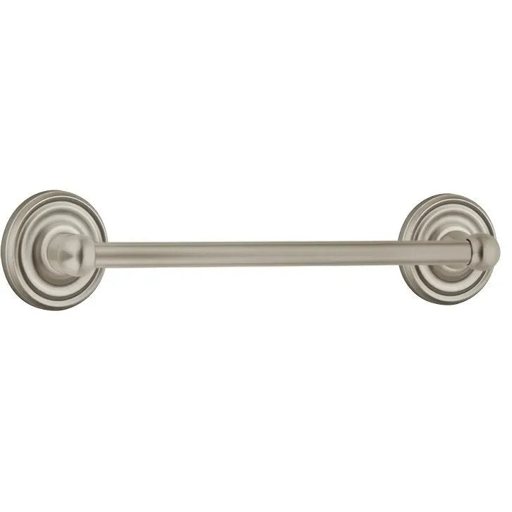 EmtekEmtek Traditional Brass Towel Bar with Regular Rosette in 