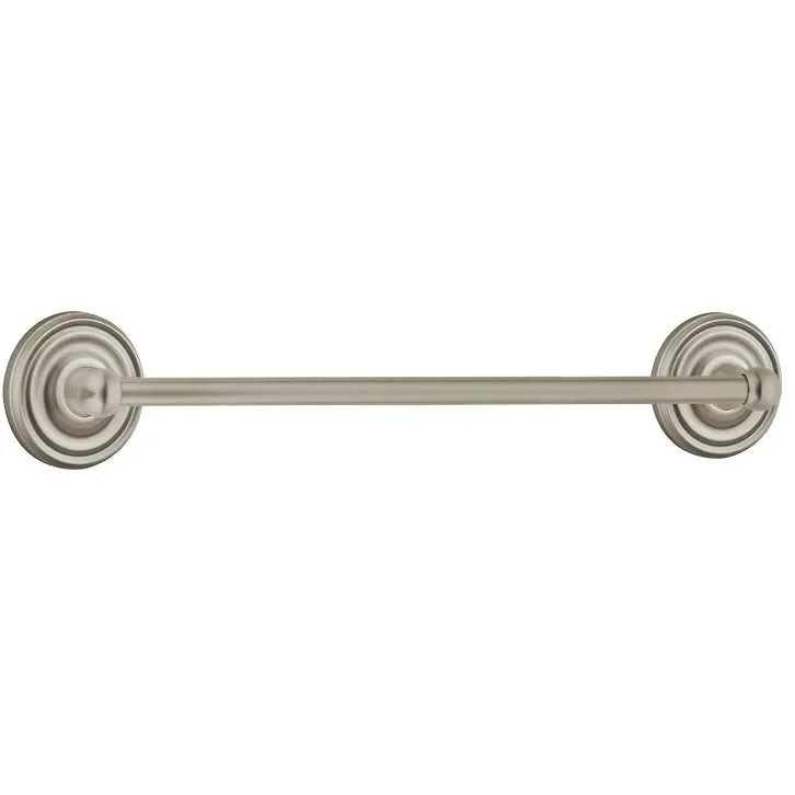 EmtekEmtek Traditional Brass Towel Bar with Regular Rosette in 