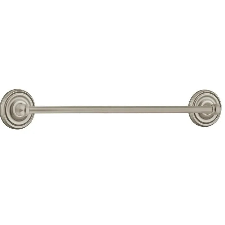 EmtekEmtek Traditional Brass Towel Bar with Regular Rosette in 