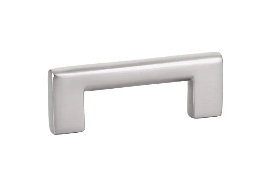 The Emtek Trail Cabinet Pull in Satin Nickel finish