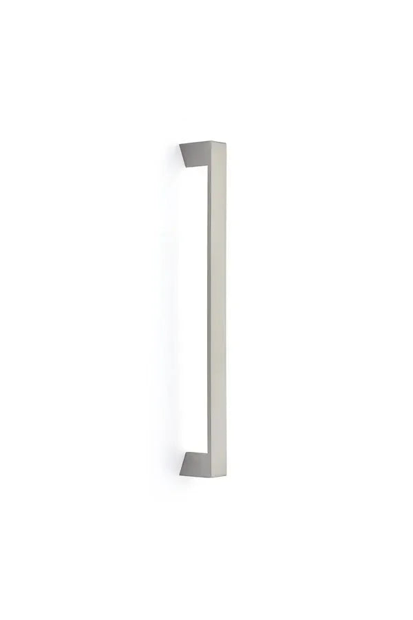 The Emtek Trinity Appliance Pull, 12" Center to Center in Satin Nickel finish