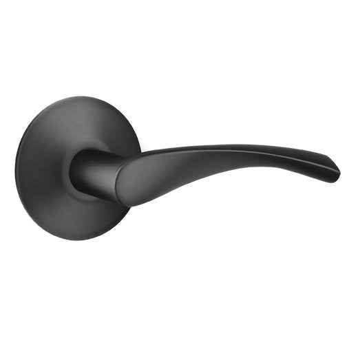 The Emtek Triton Lever With Modern Rosette in finish.