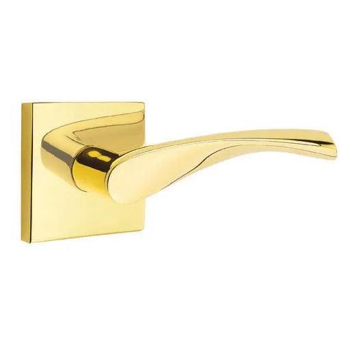 Emtek Triton Lever With Square Rosette 