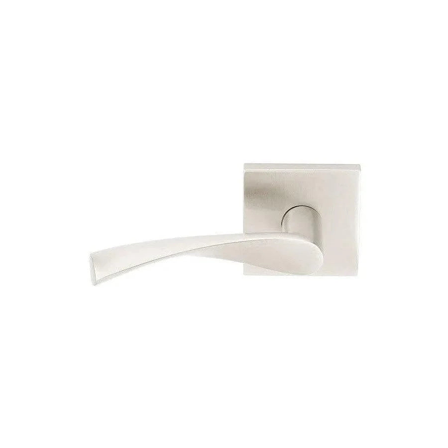 Emtek Triton Lever With Square Rosette Satin Nickel