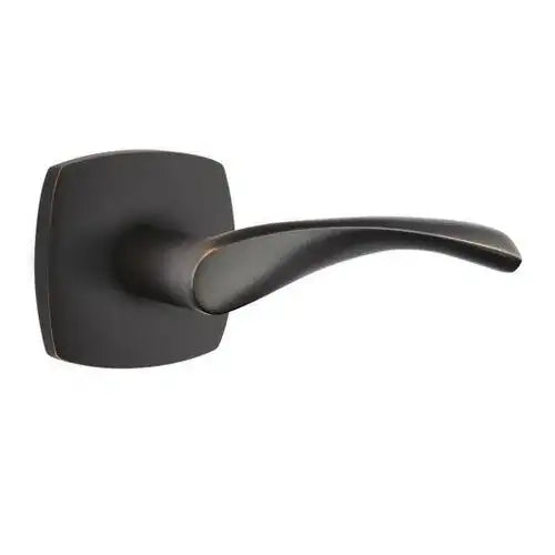 Emtek Triton Lever With Urban Modern Rosette Oil Rubbed Bronze