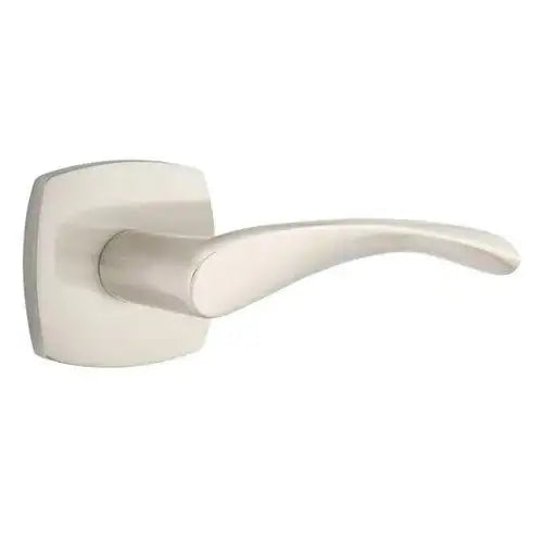 Emtek Triton Lever With Urban Modern Rosette Satin Nickel