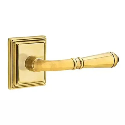 Emtek Turino Lever With Wilshire Rosette French Antique