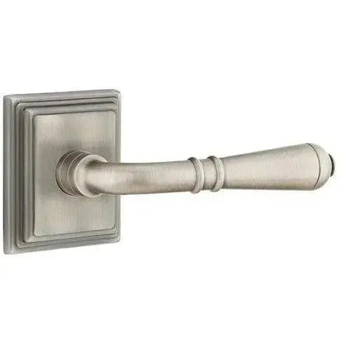 Emtek Turino Lever With Wilshire Rosette Pewter