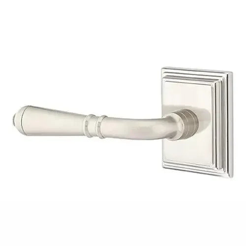 Emtek Turino Lever With Wilshire Rosette Satin Nickel