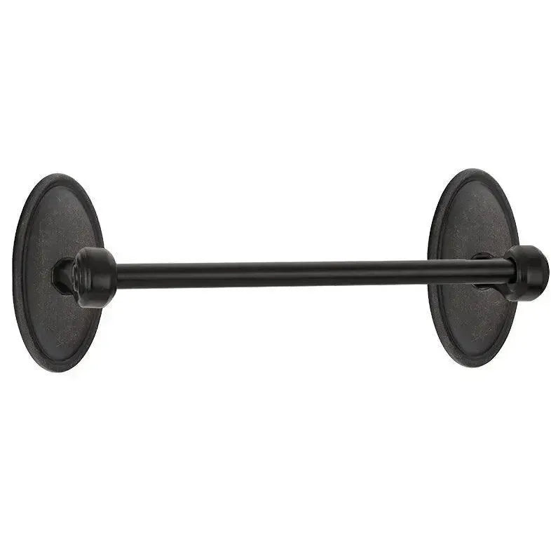 EmtekEmtek Tuscany Bronze Towel Bar With #14 Rosette in 